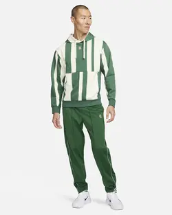 هودی تنیس مردانه نایک NikeCourt Heritage Dri-FIT Fleece- سبز | تنیس ۲۴