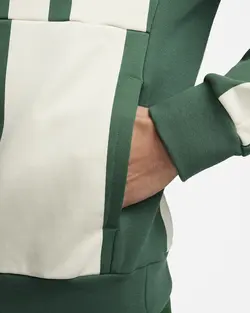 هودی تنیس مردانه نایک NikeCourt Heritage Dri-FIT Fleece- سبز | تنیس ۲۴