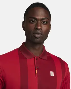 پلوشرت تنیس مردانه نایک Nike Polo Dri-FIT- قرمز | تنیس ۲۴