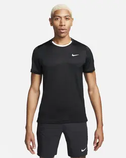 تی شرت تنیس مردانه نایک NikeCourt Advantage Dri-FIT- مشکی | تنیس ۲۴