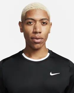 تی شرت تنیس مردانه نایک NikeCourt Advantage Dri-FIT- مشکی | تنیس ۲۴