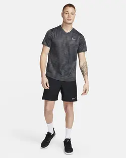 تی شرت تنیس مردانه نایک NikeCourt Dri-FIT Victory- طوسی | تنیس ۲۴