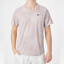 تی شرت تنیس مردانه نایک NikeCourt Dri-FIT Victory- بژ | تنیس ۲۴