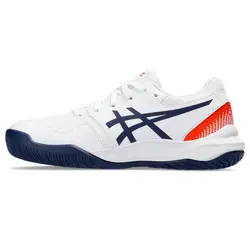 کفش تنیس بچگانه اسیکس Asics Gel-Resolution 9 GS- سفید/نارنجی | تنیس ۲۴