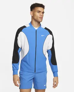 سویشرت تنیس مردانه نایک NikeCourt Advantage Dri-FIT- آبی | تنیس ۲۴
