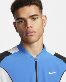 سویشرت تنیس مردانه نایک NikeCourt Advantage Dri-FIT- آبی | تنیس ۲۴