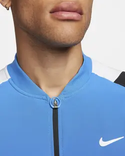 سویشرت تنیس مردانه نایک NikeCourt Advantage Dri-FIT- آبی | تنیس ۲۴