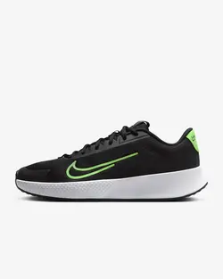 کفش تنیس مردانه نایک NikeCourt Vapor Lite 2– مشکی/سبز | تنیس ۲۴