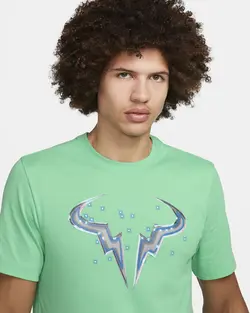 تی شرت تنیس مردانه نایک Rafa NikeCourt Dri-FIT- سبز | تنیس ۲۴