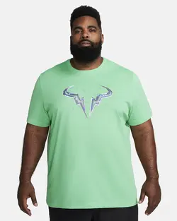 تی شرت تنیس مردانه نایک Rafa NikeCourt Dri-FIT- سبز | تنیس ۲۴