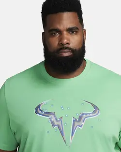 تی شرت تنیس مردانه نایک Rafa NikeCourt Dri-FIT- سبز | تنیس ۲۴