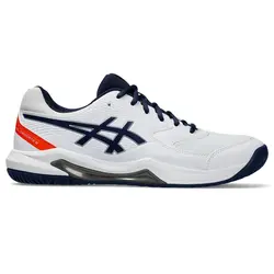 کفش تنیس مردانه اسیکس Asics Gel-Dedicate 8- سفید/مشکی | تنیس ۲۴