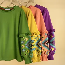 بلوز پاییزه طرح گبه