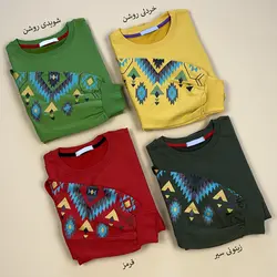 بلوز پاییزه طرح گبه