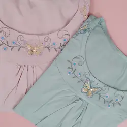 تاپ گلدوزی و پولک