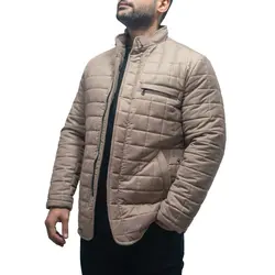 کاپشن طرح چهارخونه BRESHKA