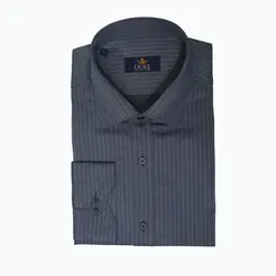 پیراهن آستین بلند یقه کراواتی  راه محو DUKE