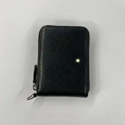 جا کارتی دور زیپ عمودی ساده MONT BLANC