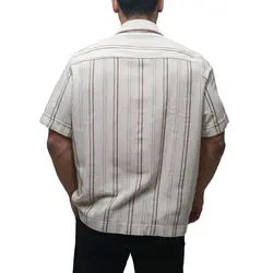 پیراهن آستین کوتاه راه راه ZARA