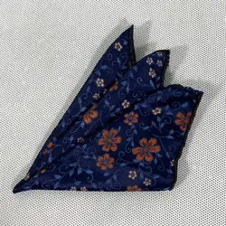 کراوات طرحدار گلدار سرمه ای72