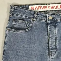 شلوار جین آبی روشن KARVE  X  VAILENT