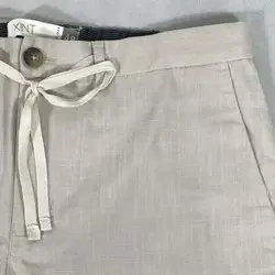 شلوارک کتان ساده XINT