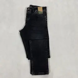 شلوار جین زغالی تیره BERESHKA