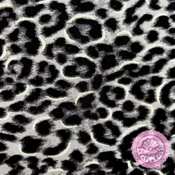 بلوز نخ پنبه ای استین بلند پلنگی