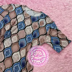 بلوز نخ پنبه ای استین کوتاه سنتی