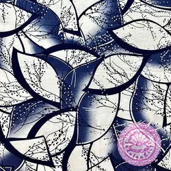 بلوز نخ پنبه ای استین کوتاه سرمه ای