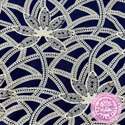 بلوز نخ پنبه ای استین بلند گل هفت پر