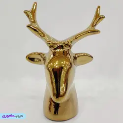 اکسسوری دکوری گوزن کوهستانی | اکسسوری طلایی کد 29010