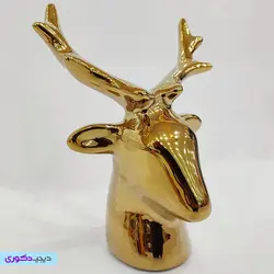 اکسسوری دکوری گوزن کوهستانی | اکسسوری طلایی کد 29010