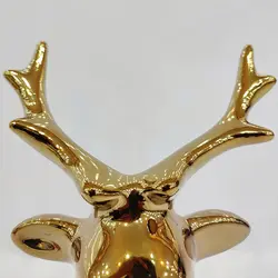 اکسسوری دکوری گوزن کوهستانی | اکسسوری طلایی کد 29010