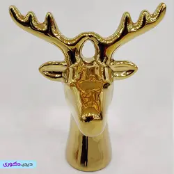 اکسسوری دکوری گوزن کوهستانی | اکسسوری طلایی کد 29010
