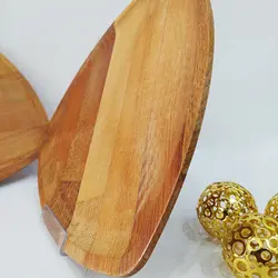 اردو خوری چوبی بامبو | ظروف اردو خوری چوبی ضد آب کد 38011