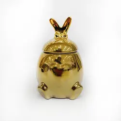 بانکه دکوری طرح خرگوش طلایی | اکسسوری دکوری کد 29002