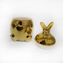 بانکه دکوری طرح خرگوش طلایی | اکسسوری دکوری کد 29002