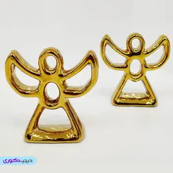 اکسسوری طلایی مدل فرشته سایز بزرگ و کوچک | اکسسوری منزل کد 29001