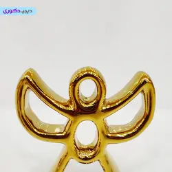 اکسسوری طلایی مدل فرشته سایز بزرگ و کوچک | اکسسوری منزل کد 29001