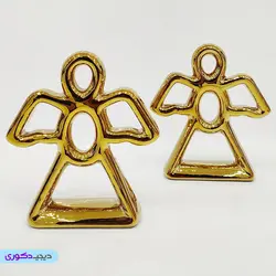 اکسسوری طلایی مدل فرشته سایز بزرگ و کوچک | اکسسوری منزل کد 29001