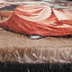 تابلو فرش خیابان شانزلیزه طرح فرانسوی 700 شانه کد 18006