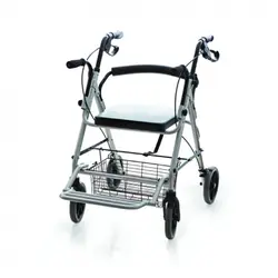 رولیتر آلومینیومی تاشو زیکلاس مد | همراه جای پا و دسته تکیه گاه