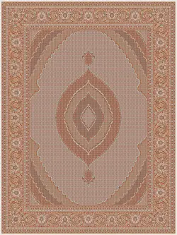 فرش 700 شانه طرح ماهی مارال