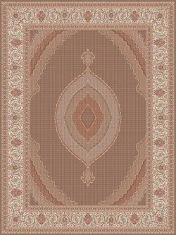 فرش 700 شانه طرح ماهی مارال