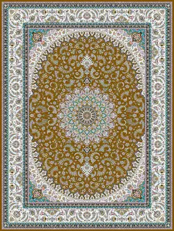 فرش 1200 شانه طرح مه جبین