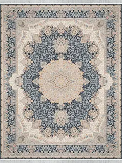 فرش 1200 شانه طرح ماه نور