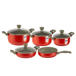 سرویس قابلمه 9 پارچه پرارین کد 2511