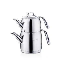 کتری و قوری استیل کرکماز مدل Steama A191