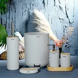 ست بهداشتی لاکچری arrow ترکیه رنگ سفید